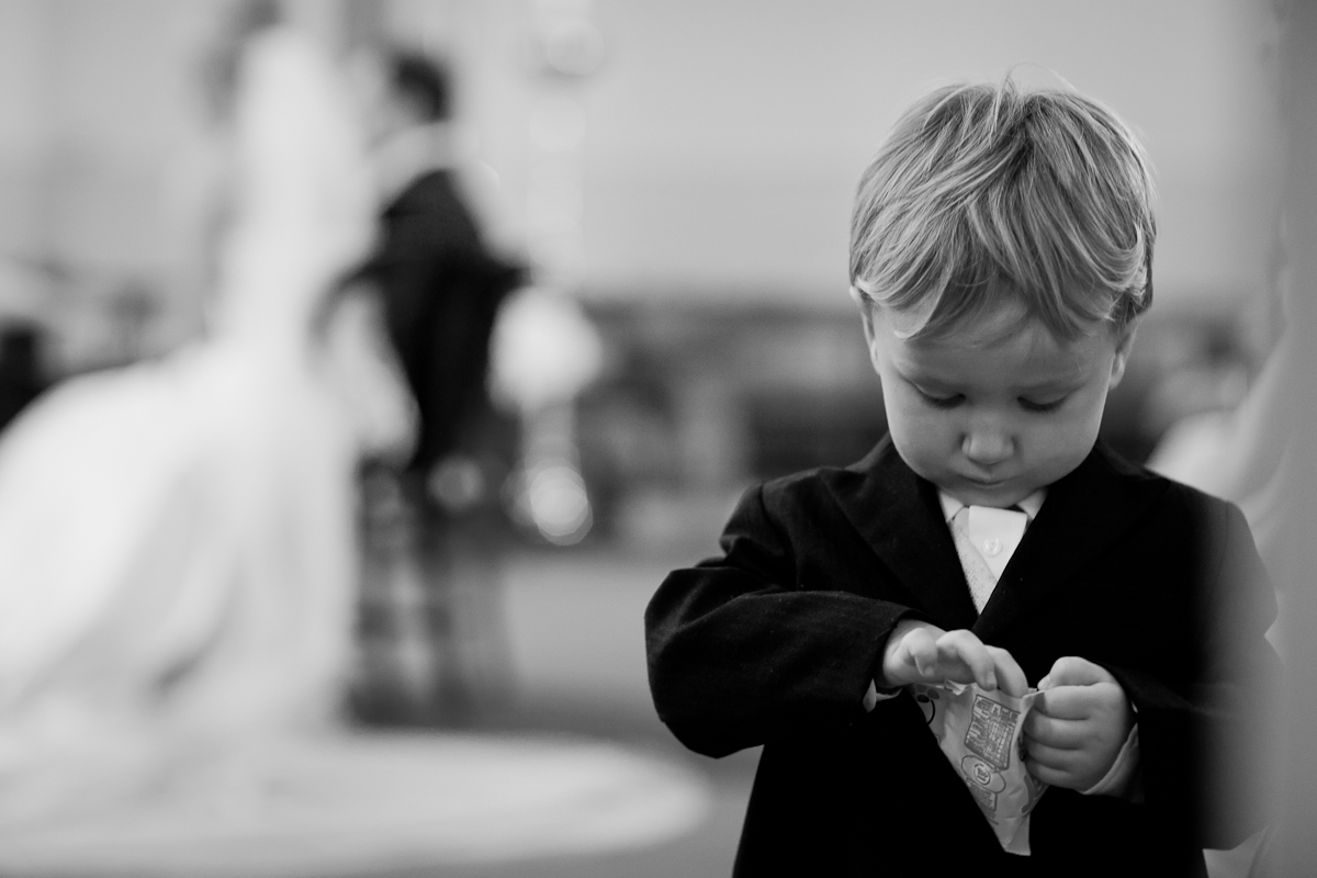 page boy real wedding
